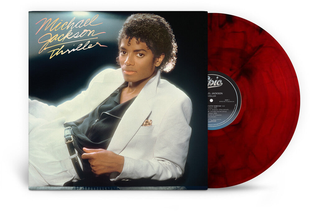 Michael Jackson – Thriller - 2026 (Red & Black Marble LP Vinyl)