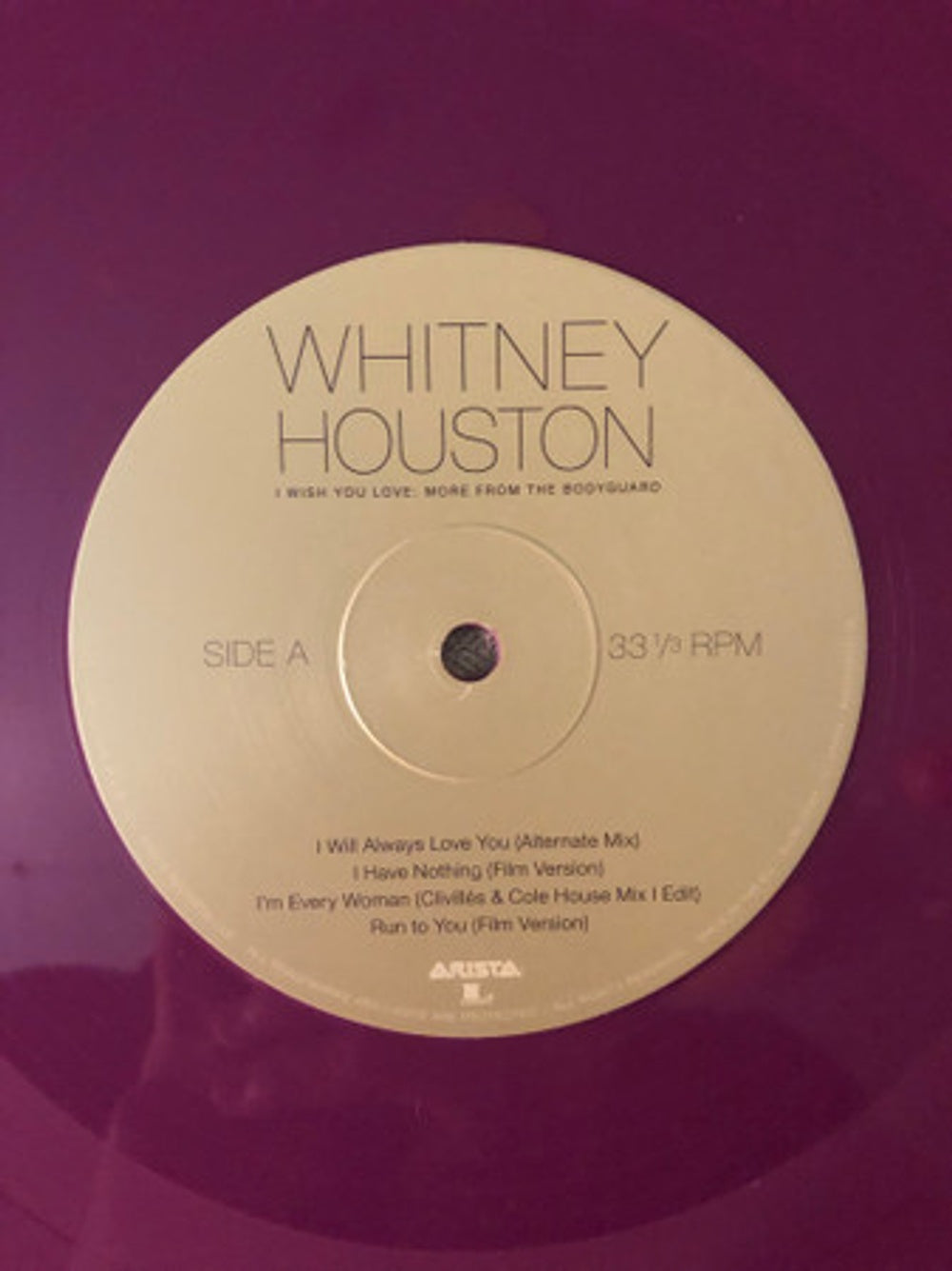 Whitney Houston – I Wish You Love: More From The Bodyguard (2-LP Vinyl)