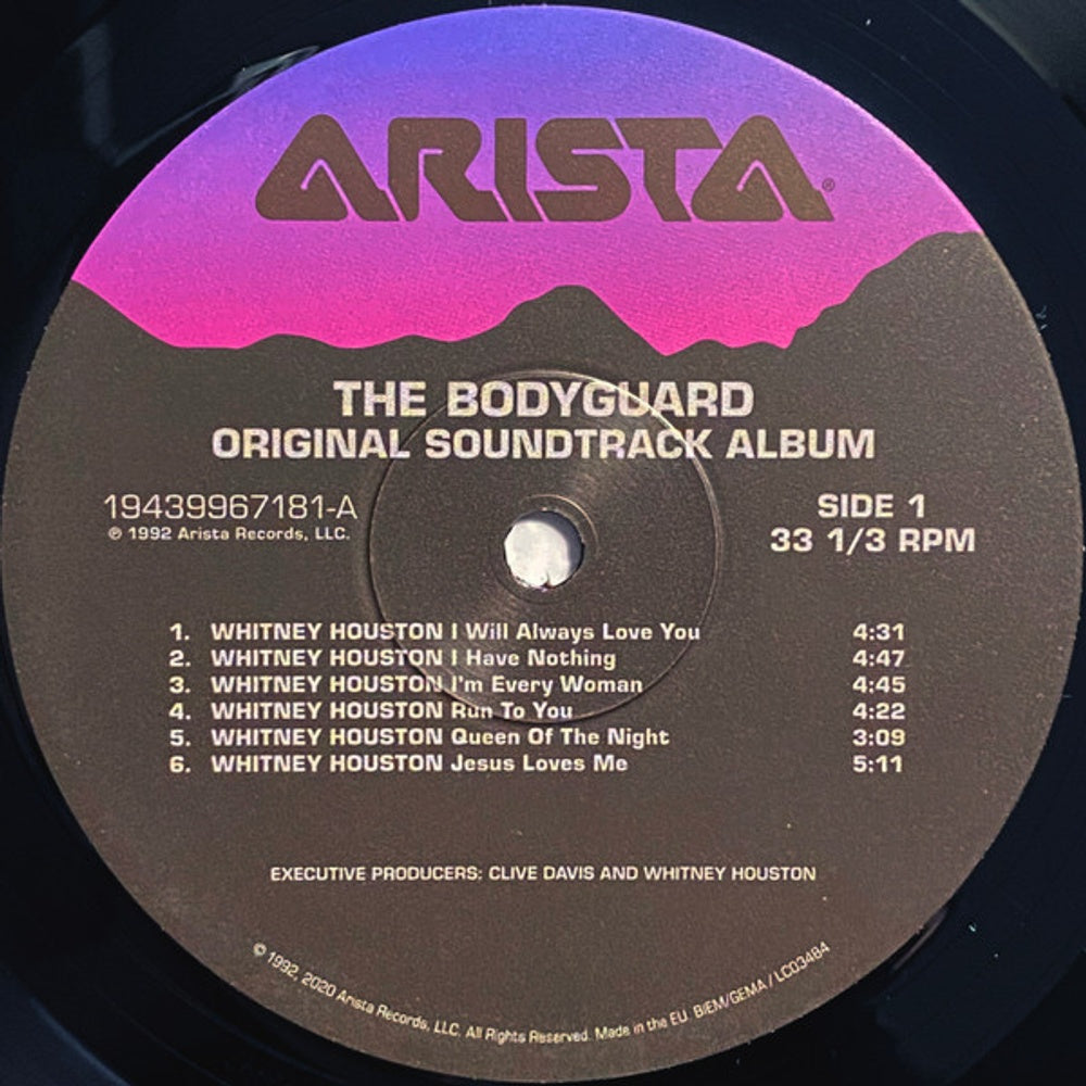 Whitney Houston – The Bodyguard: Original Soundtrack (LP Vinyl)