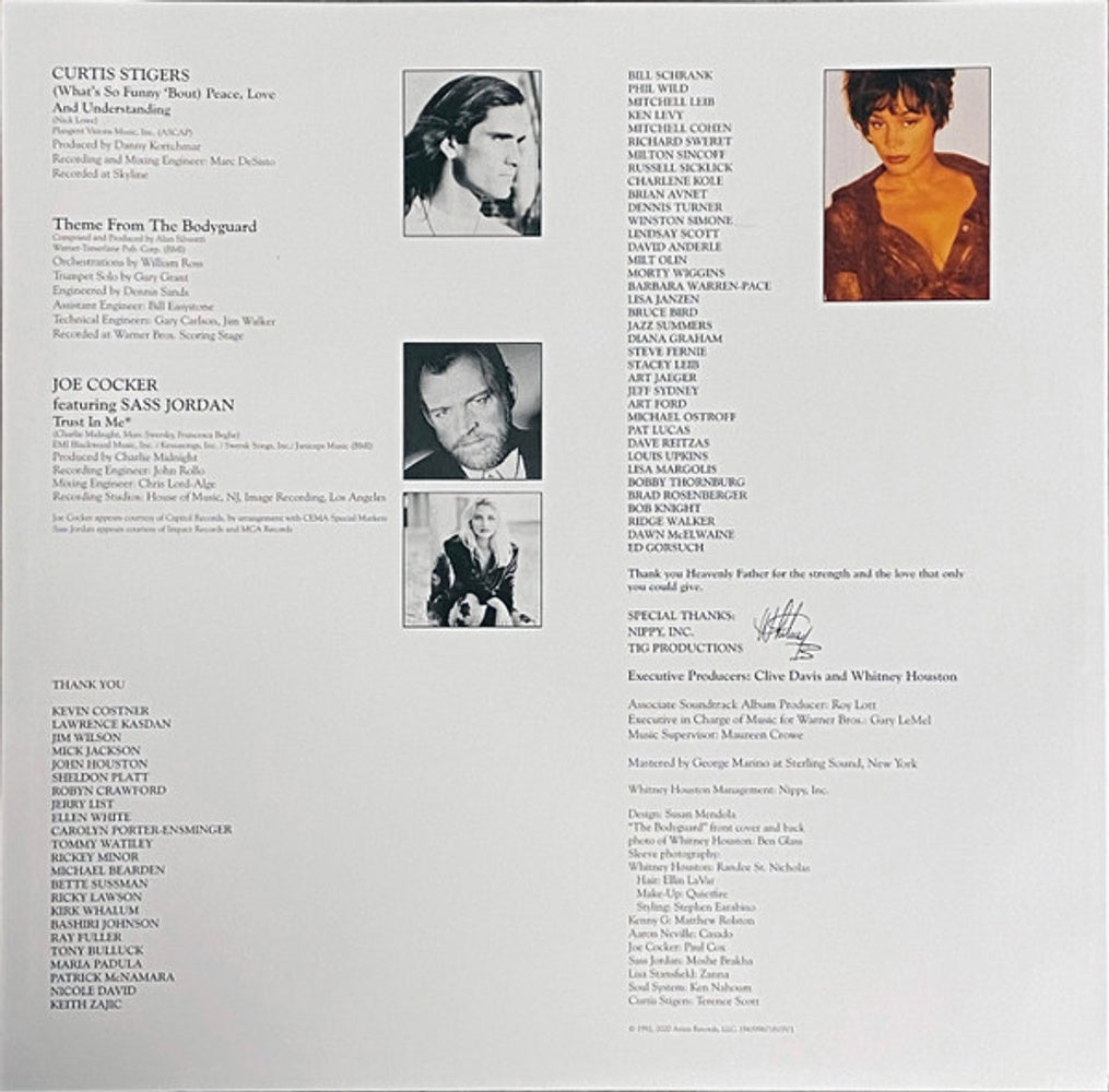 Whitney Houston – The Bodyguard: Original Soundtrack (LP Vinyl)