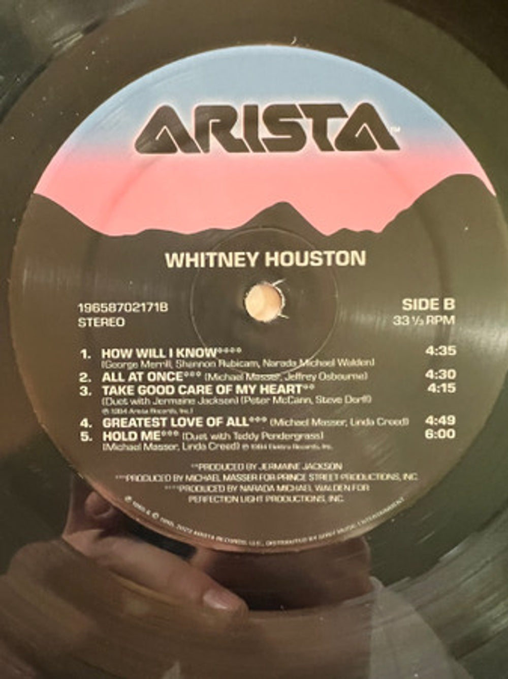 Whitney Houston – Whitney Houston (LP Vinyl)