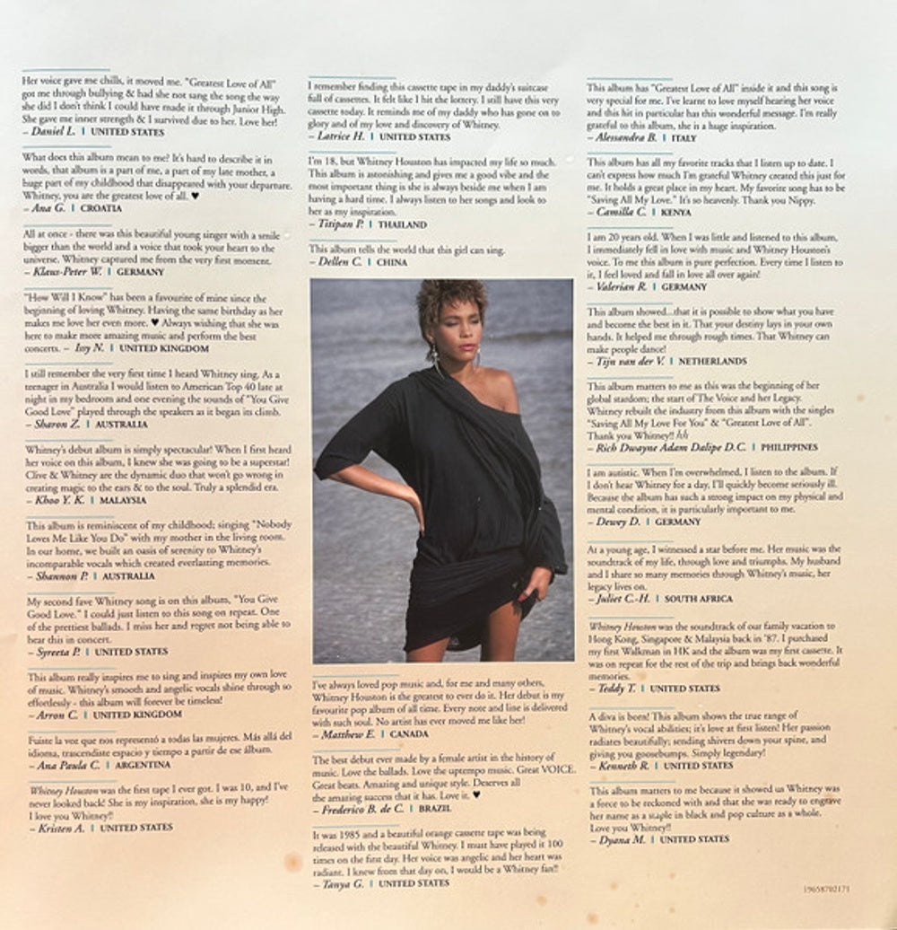 Whitney Houston – Whitney Houston (LP Vinyl)