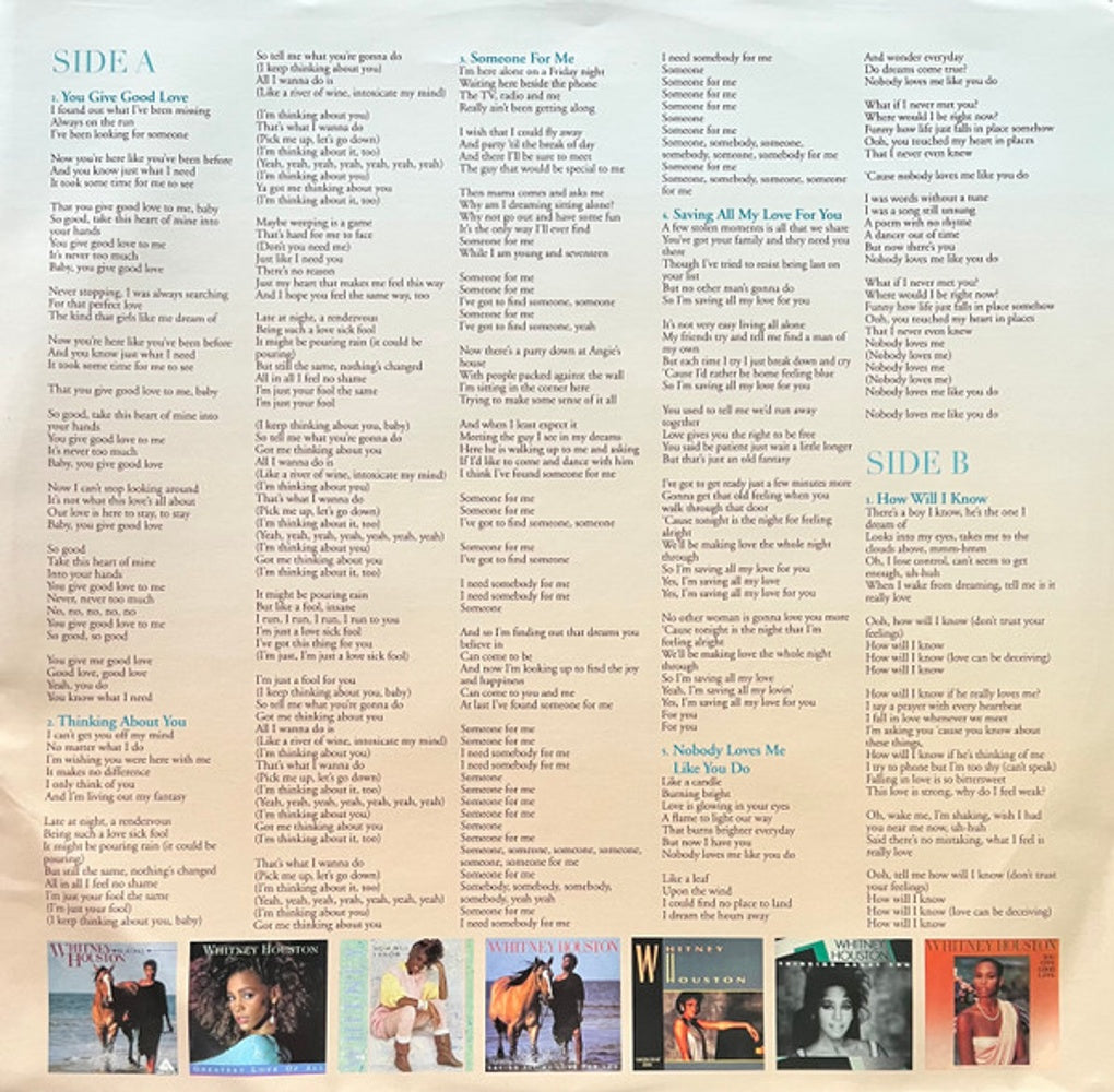 Whitney Houston – Whitney Houston (LP Vinyl)