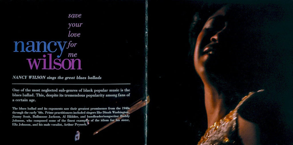 Nancy Wilson – Save Your Love For Me... (CD)