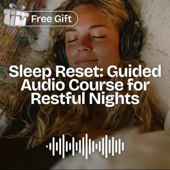 Sleep Reset Guided Audio Course for Restful Nights cover