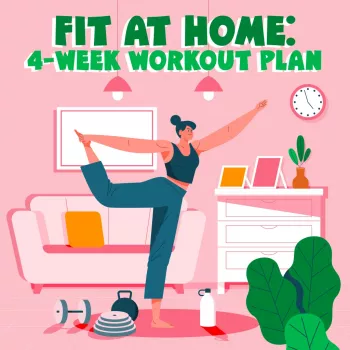 Fit at Home 4-Week Workout Plan cover
