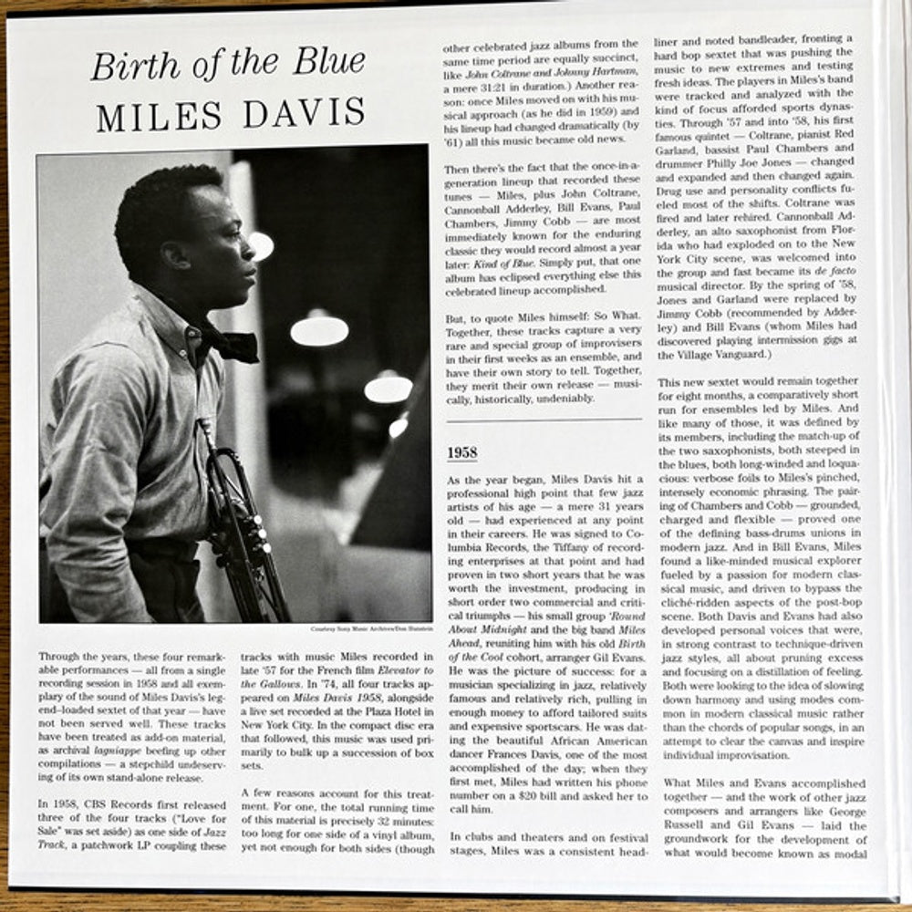 Miles Davis – Birth Of The Blue (LP Vinyl)