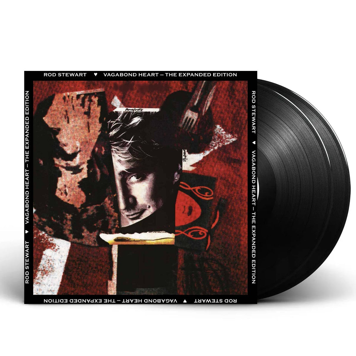 Rod Stewart – Vagabond Heart (Gray, White, & Black Splatter 2-LP Vinyl)